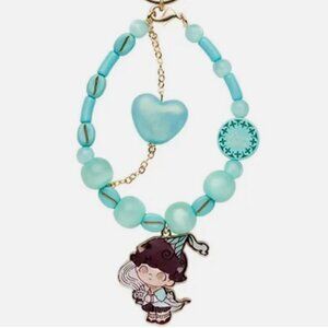 POP MART DIMOO Crush on Coffee -Phone Charm Peppermint Heartbeat Teal Green Blue